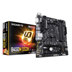 B450M DS3H Basic Home PC Motherboard