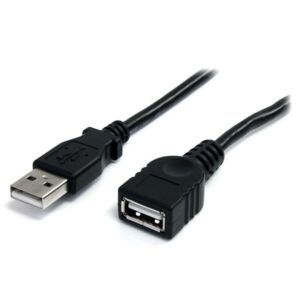 3 foot USB 2.0 Extension Cable Male/Female