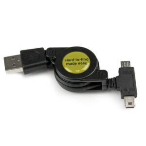 2.5" USB to MIcro & Mini USB